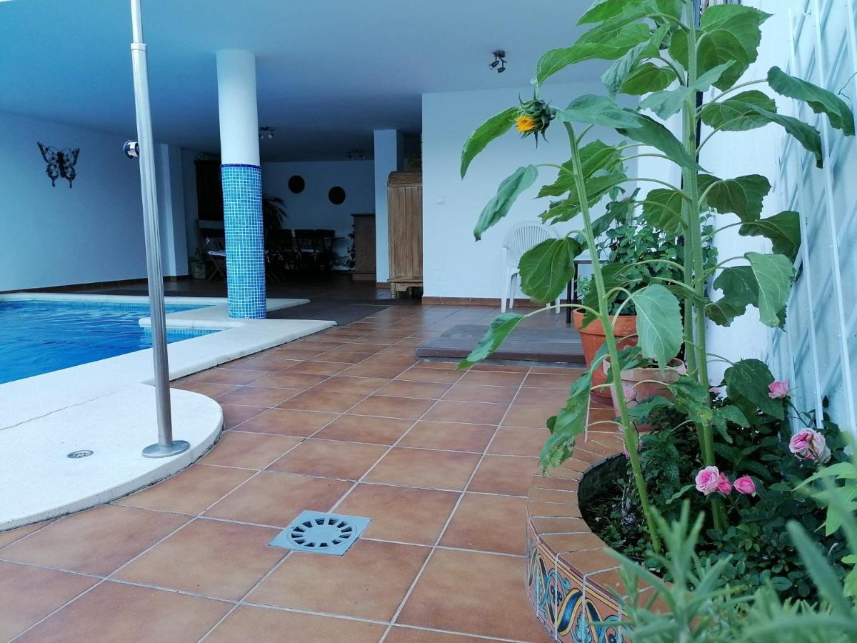 Casa Quercus Con Piscina Privada Apartment กอร์เตส เด ลา ฟรอนเตรา ภายนอก รูปภาพ