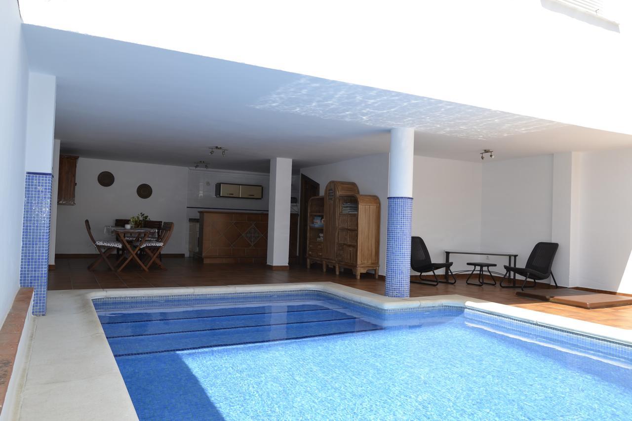 Casa Quercus Con Piscina Privada Apartment กอร์เตส เด ลา ฟรอนเตรา ภายนอก รูปภาพ